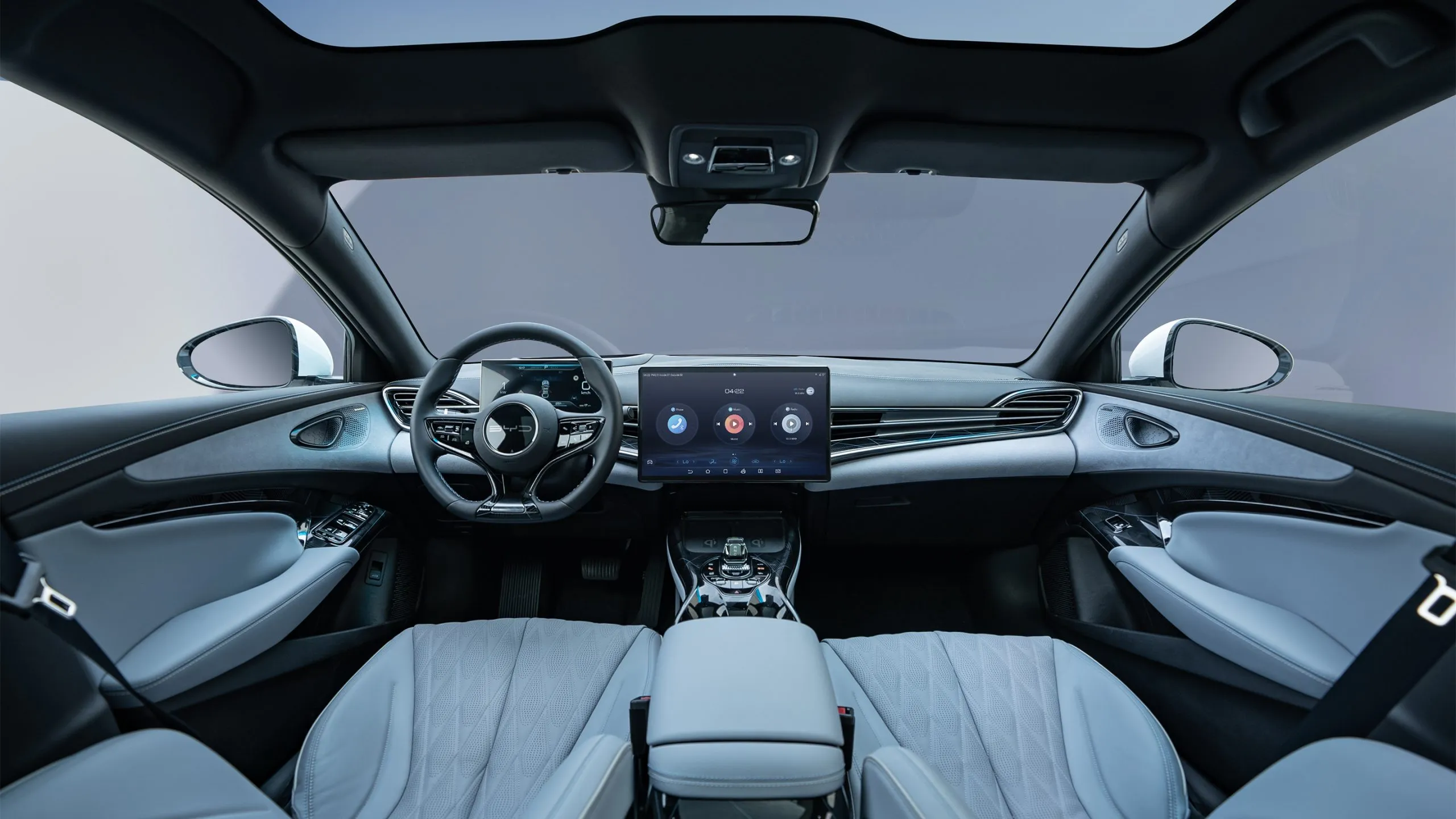 BYD SEAL – Cockpit inteligente e confortável