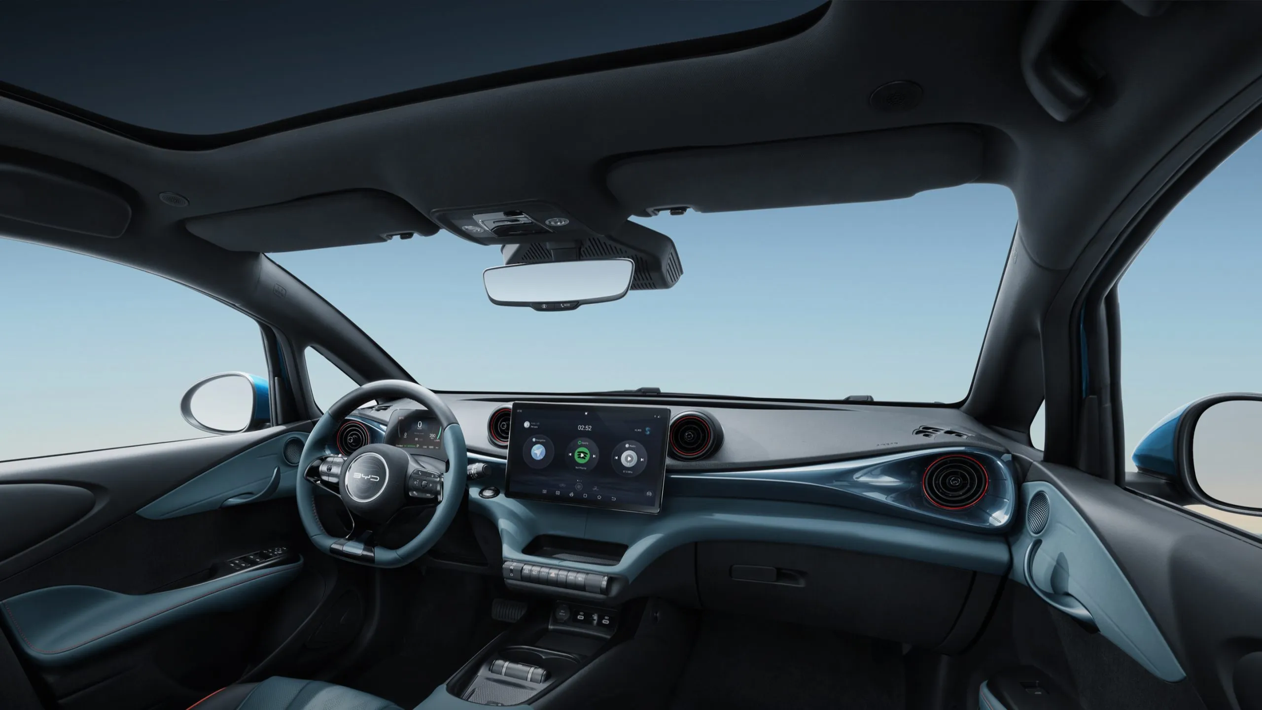 BYD DOLPHIN PLUS – Console Central Flutuante