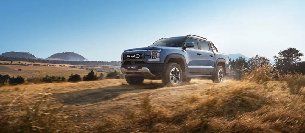 BYD SHARK – Superpotência com tração elétrica inteligente nas quatro rodas, priorizando a potência