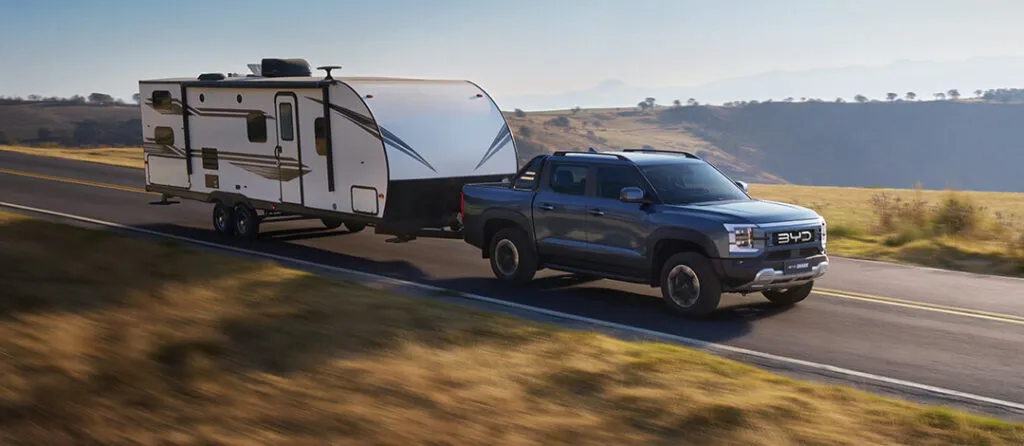 BYD SHARK – Super capacidade off-road, tanto para viagens pela cidade quanto condução off-road