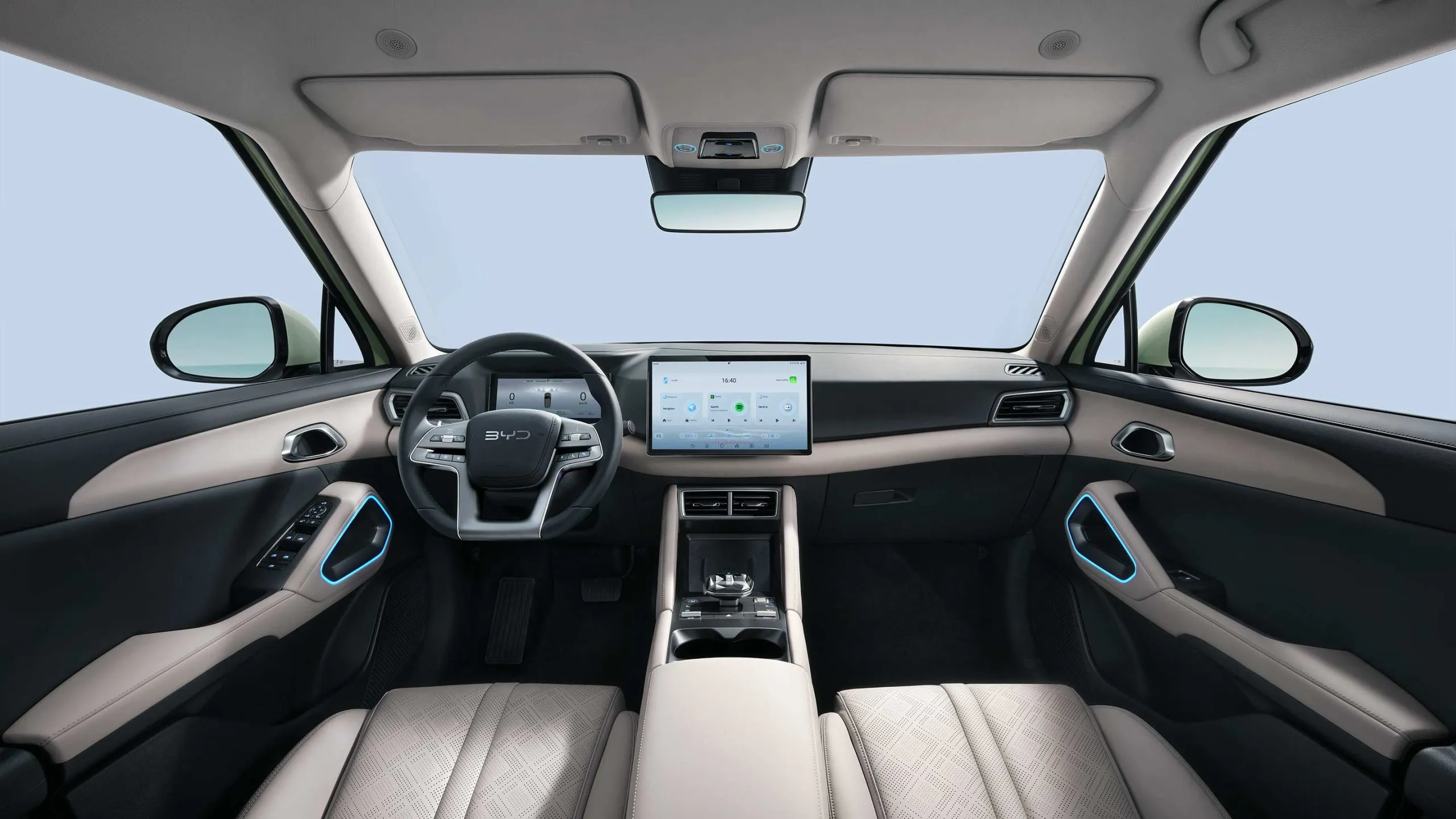 BYD YUAN PRO – Interior elegante e funcional